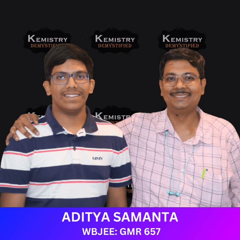 Aditya Samanta — WBJEE GMR 657