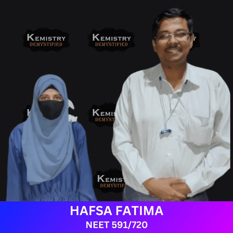 Hafsa Fatima — NEET 591/720